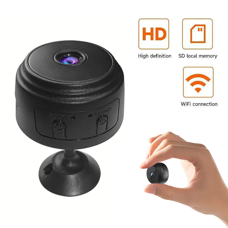 Title 1, A9 HD Wifi Smart Monitor Surveillance Cameras S...