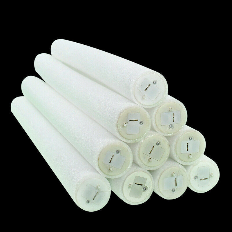 LED Foam Sticks Flashing MultiColor Glow In Dark White Batons Light Concert 4