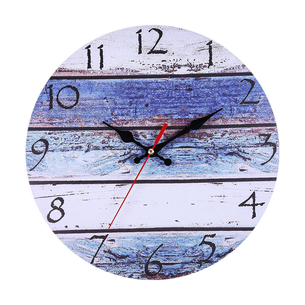 Round Wall Clock, Silent Movement, picture 3 of 4