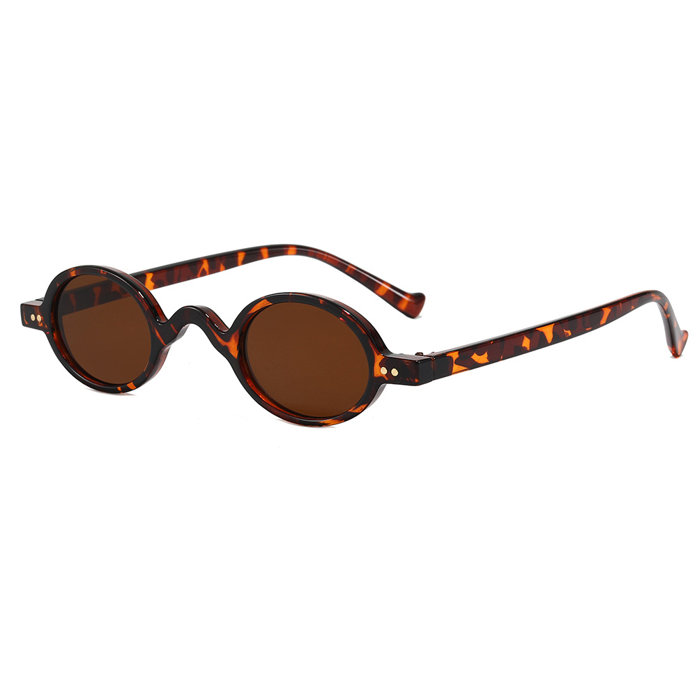 Title 4, Steampunk retro small frame round frame sunglasses