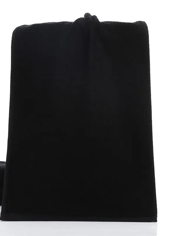 21 strands of black cotton towels Black - Shop at LoveMi