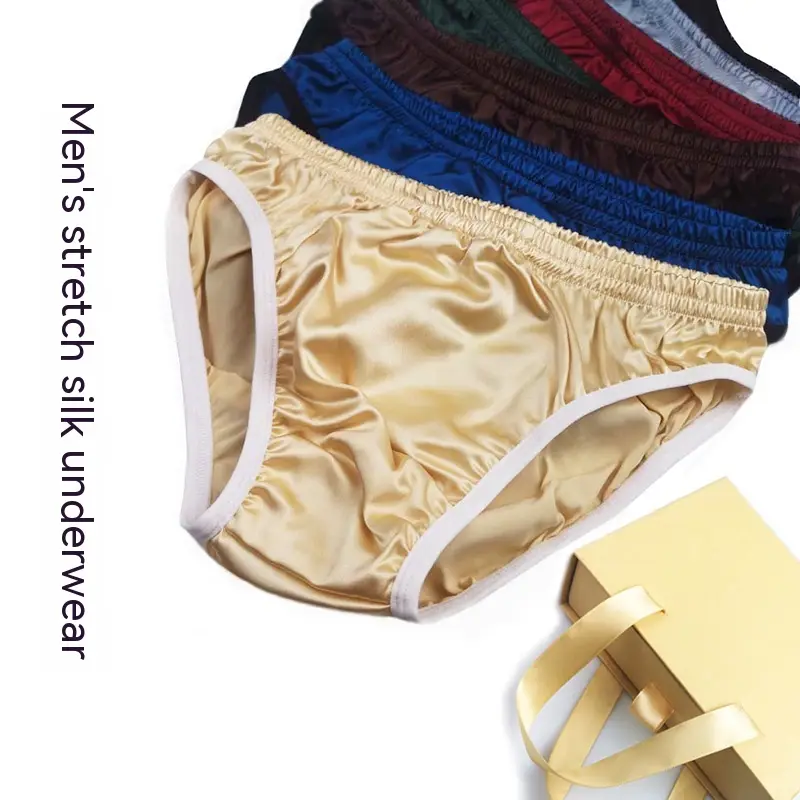 Men's 19 Meter Stretch Silk Briefs