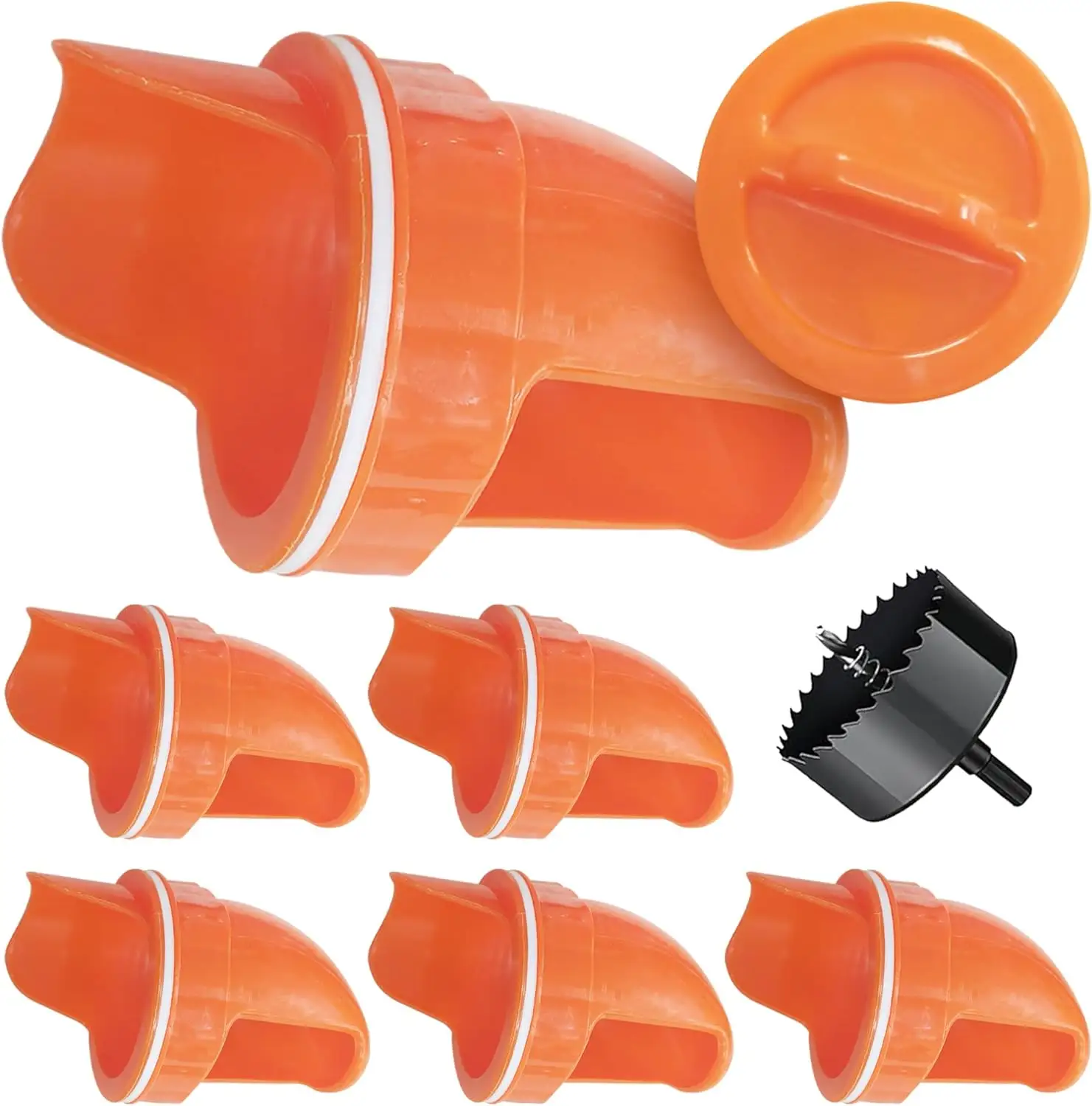 Durable Chicken Feeder Rain Proof Poultry Port