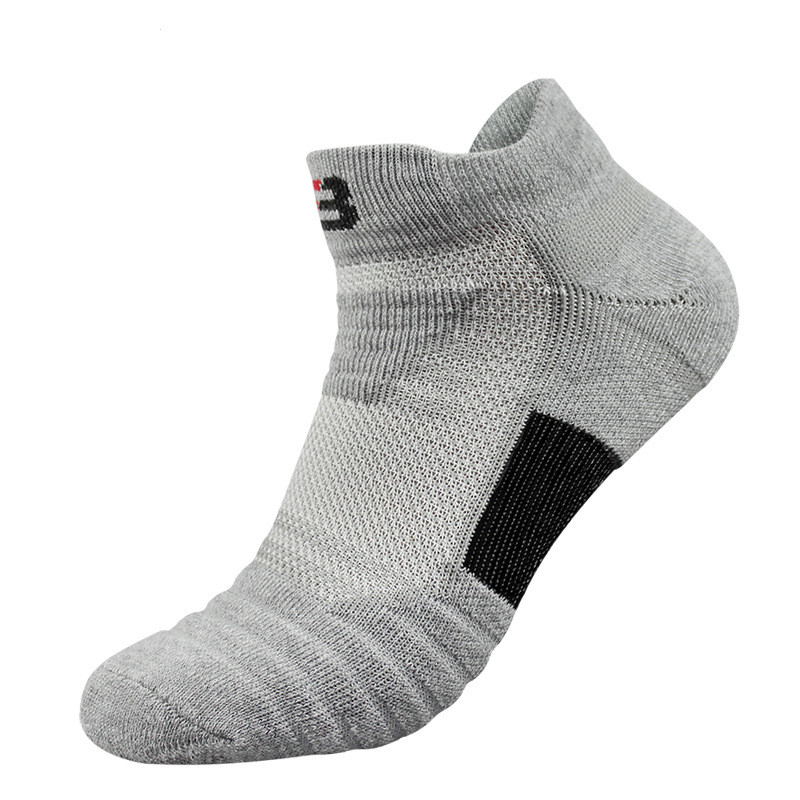 Elite Basketball Socks Men's Short Thick Towel Bottom
