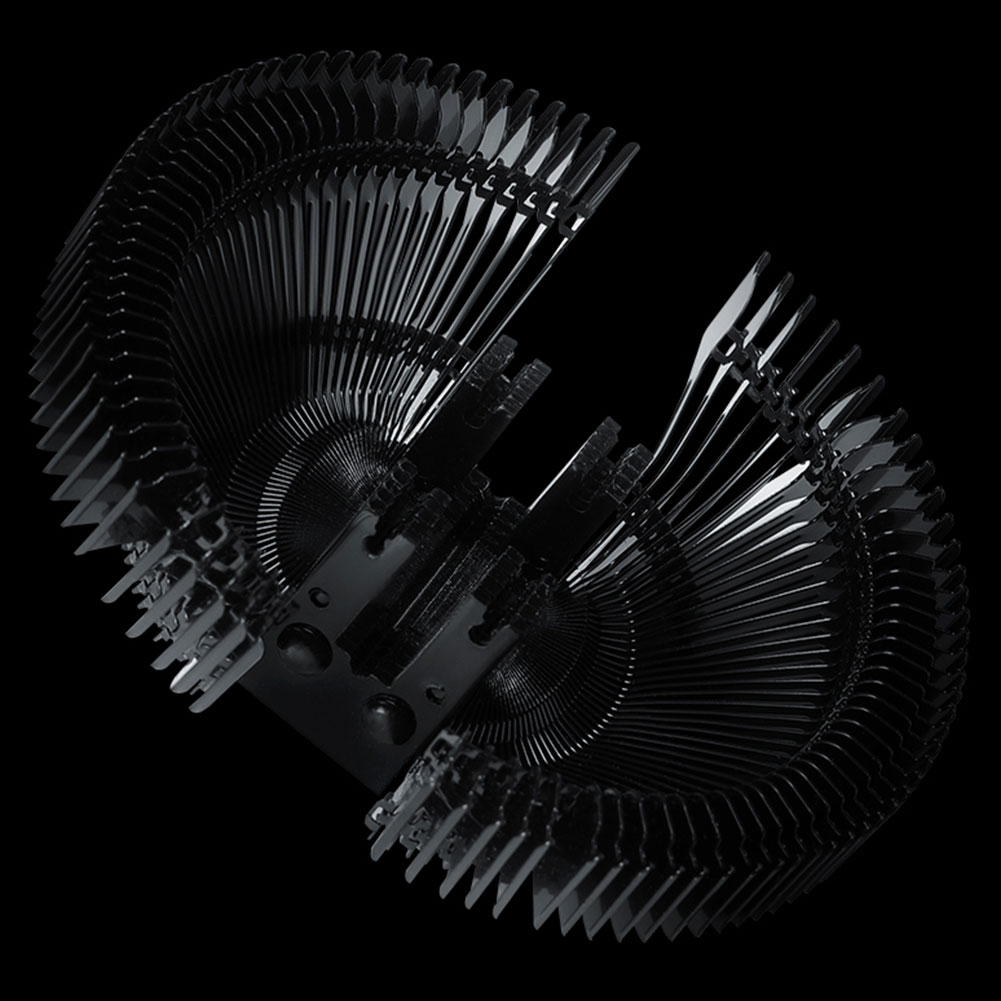 Silent RGB LED Air CPU Cooler Fan Desktop Computer Heatsink Radiato Colorful Cooling For 115X AMD — foto 4