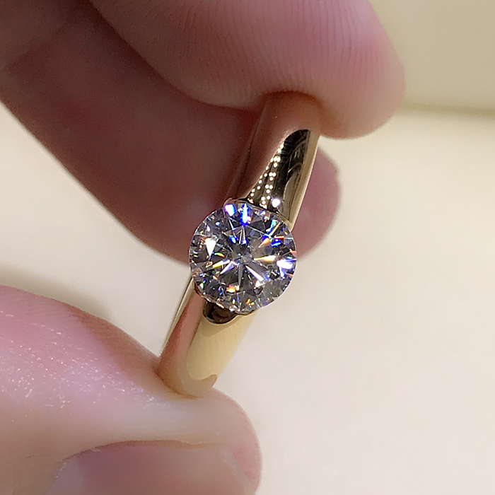 Women's Fashion Arc Couple Ring