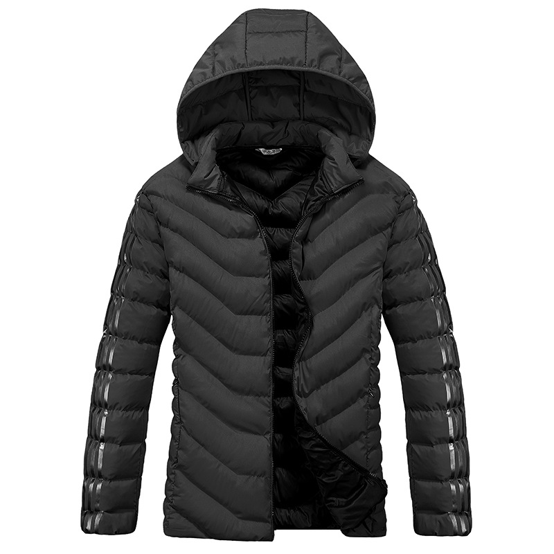 Title 6, Hooded Fashion Casual Warm Down Padded Jacket