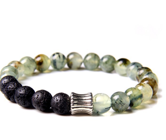 European And American Onyx Bead Bracelet