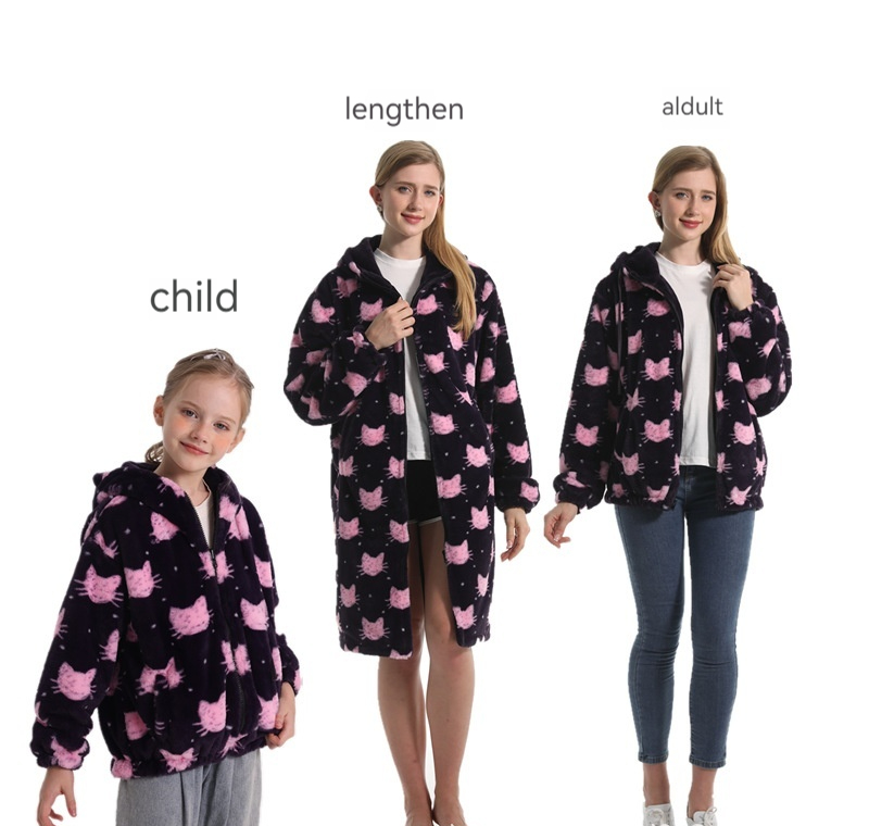 Women's Unisex Wear Hooded Drawstring Sweatshirt Printed Pink - Shop at LoveMi