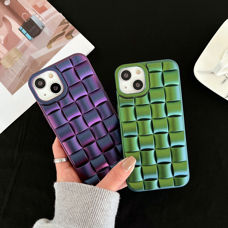 Personalized Three-dimensional Woven Silicone Phone Case - Image 4