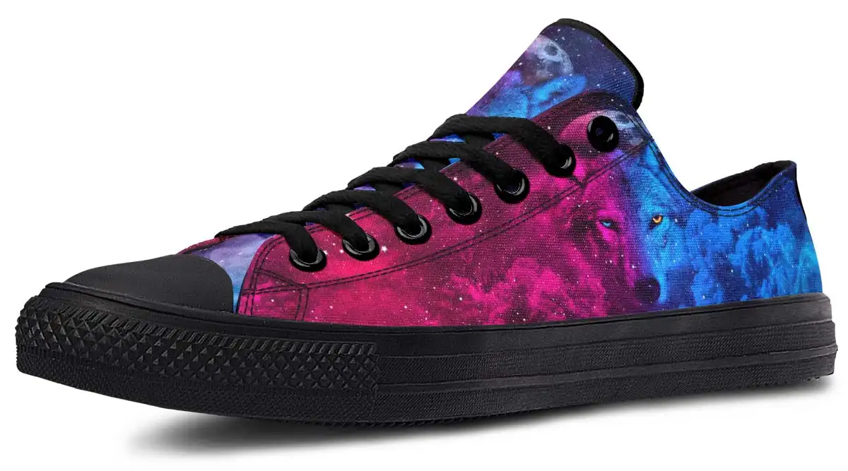 Fashion Print Couple Low-Top Canvas Shoes