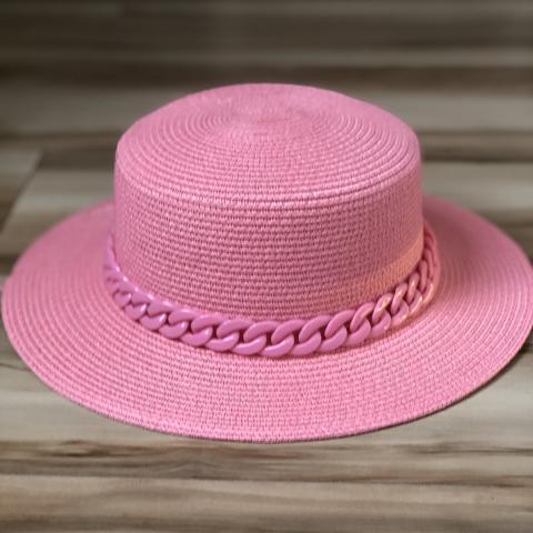 Korean Version Of Fashion Net Red Chain Beach Sun Hat Tide