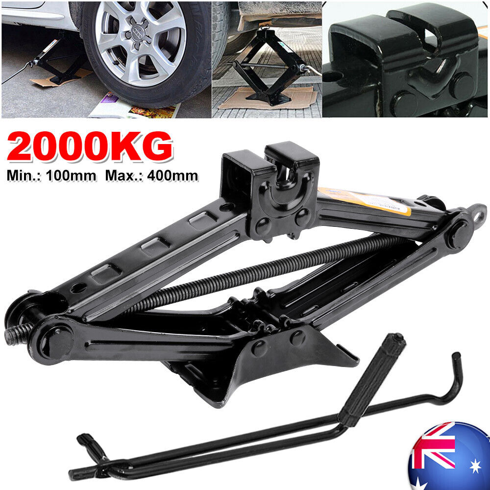 2 Ton Scissor Jack Car Van Wind