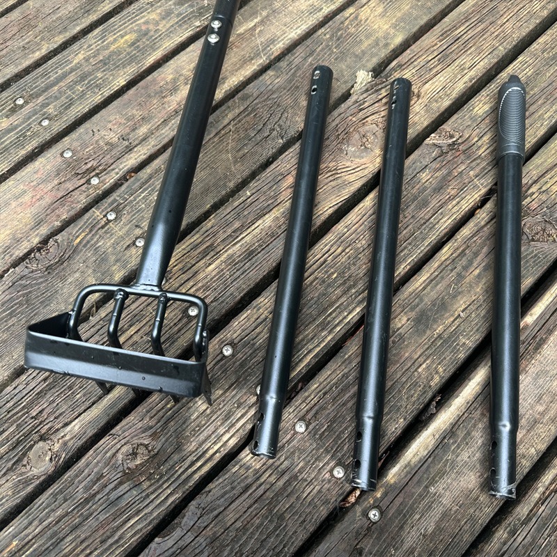 Dual-purpose Weeding Rake Weeding Ring Stirrup Ring Hoe Weed Rake Hoe Garden Tool Weeding Artifact - Image 2