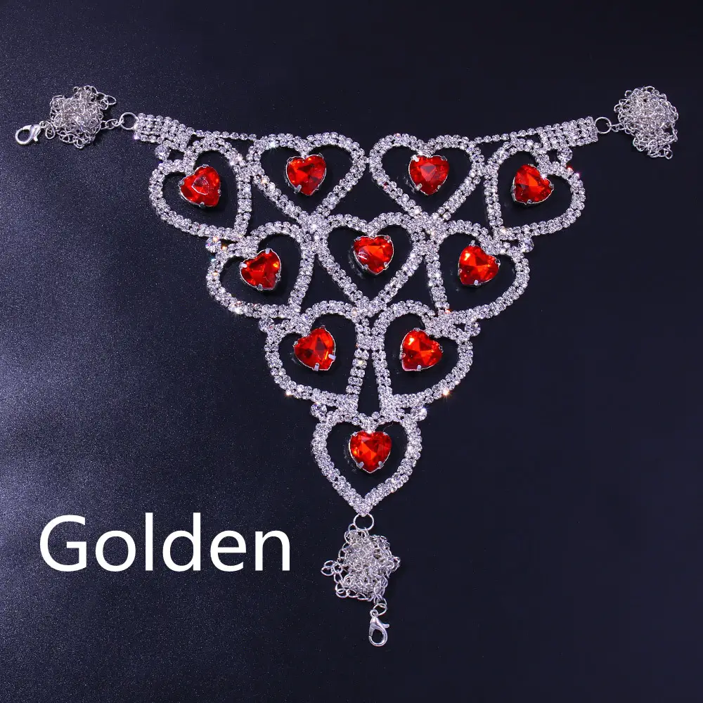 Shiny Party Nightclub Rhinestone Body Chain