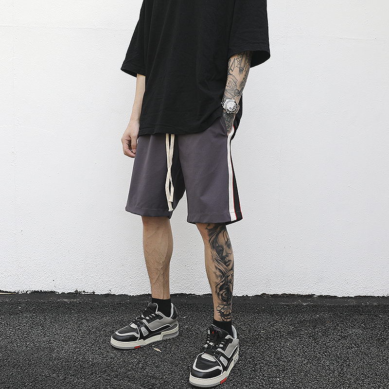 Side Webbing Panelled Track Shorts - Image 5