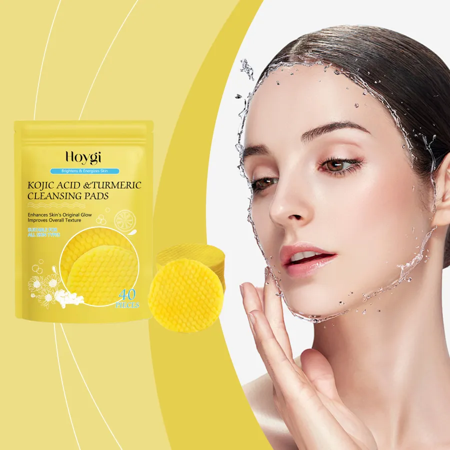 Hoygi Turmeric Acid Cleansing Pad Facial Skin Pore Makeup