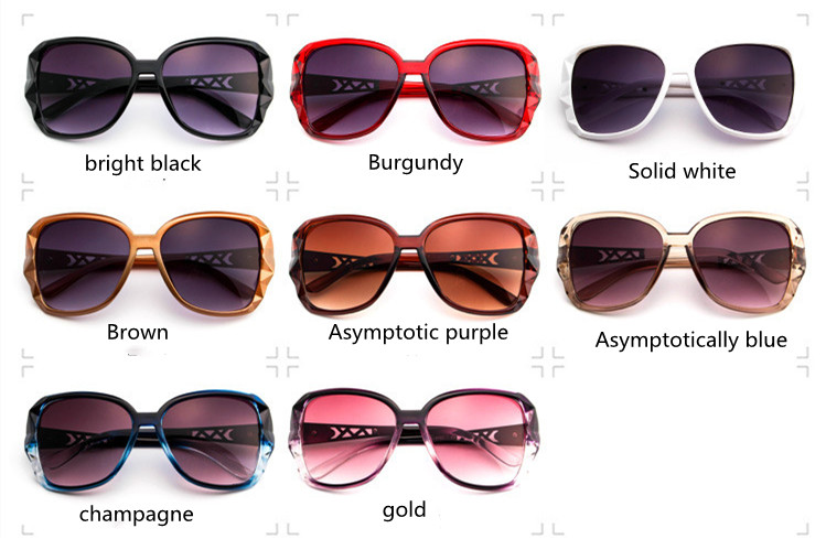 Women’s Big Frame Sunglasses Women Retro Sunglasses
