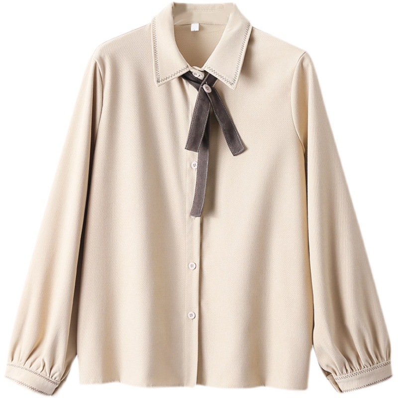 Corduroy Long Sleeve Shirt French Vintage