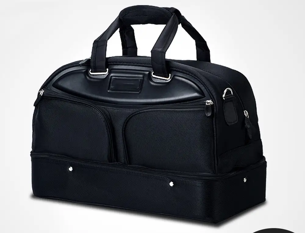 Golf Clothing Bag Nylon Double-layer Large Capacity