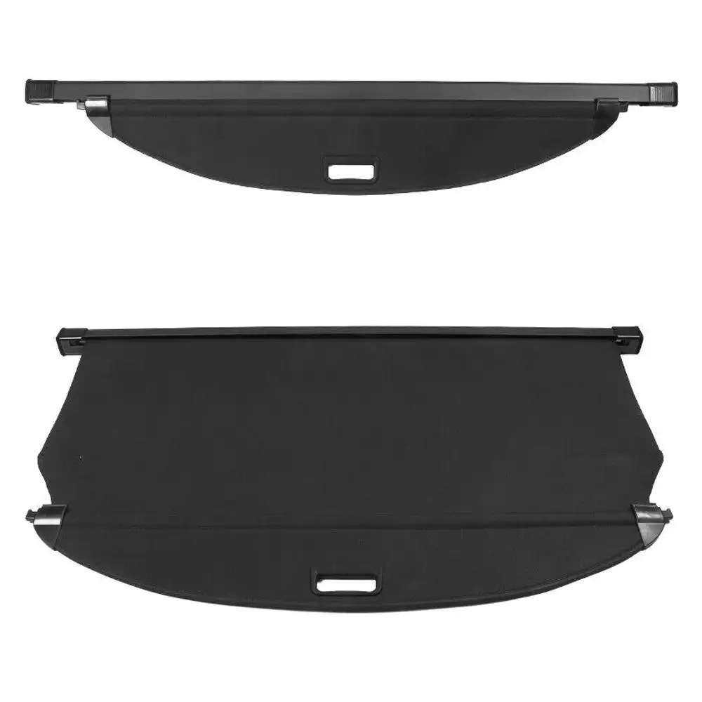 For 2016-2018 Santa Fe SE Sport Utility Rear Tonneau Cover Privacy Shield Black--A86371-F11HSFSRCTCPSB1518