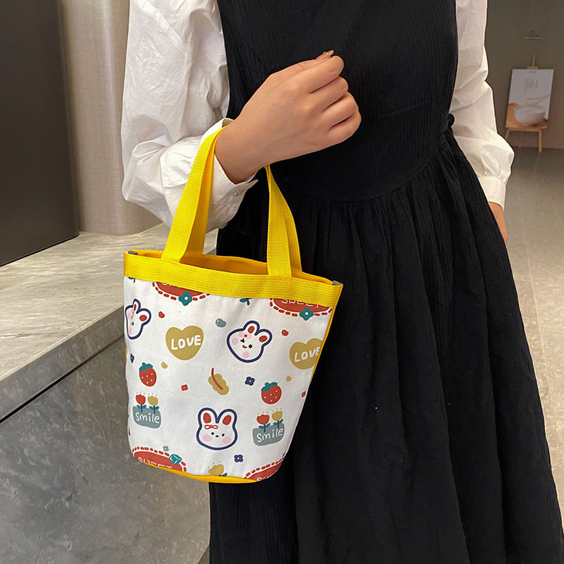 Fashion Everything Bucket Bag Literary Girl Handbag