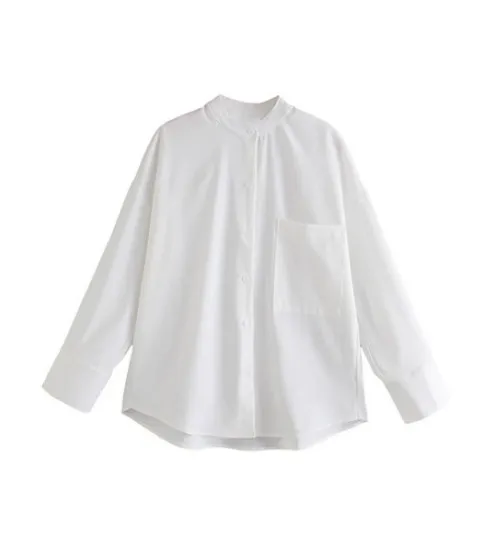 Spring And Autumn Elegant Women's Loose Suit White - Shop at LoveMi