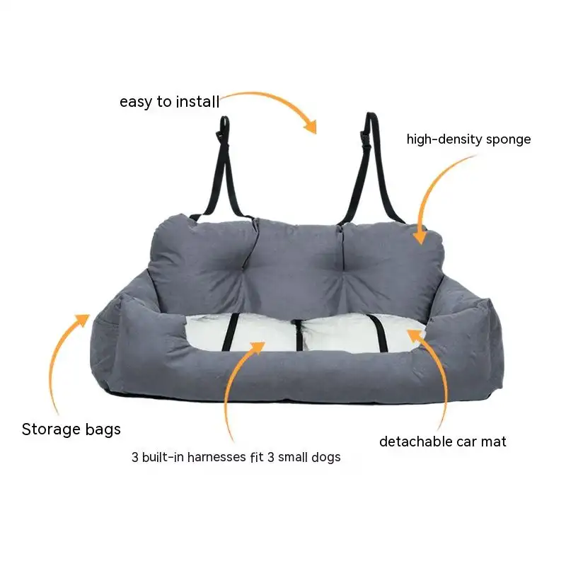 Pet Supplies Trunk Rear Car Sofa Kennel