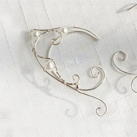 Fairy Earpieces Girlish Ear Clips Need No Ear Piercings