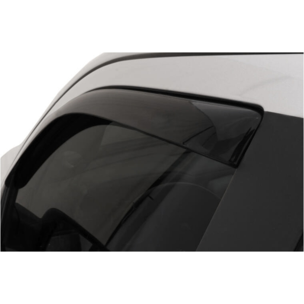For 04-15 Titan Pair Smoke In Channel Window Visor Door Window Protection Trim