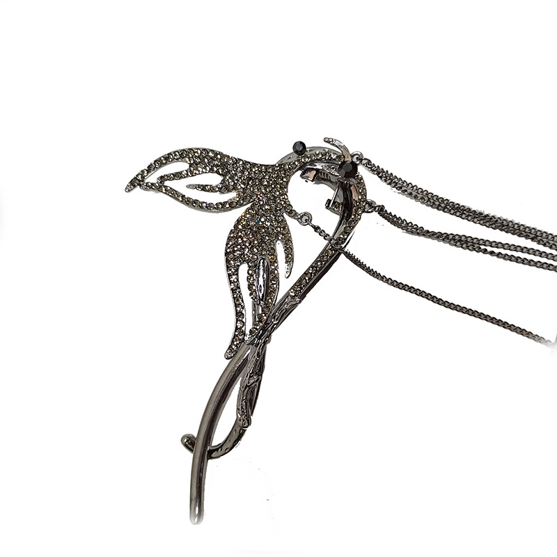 High-grade Metal Hairpin Fringed Disc