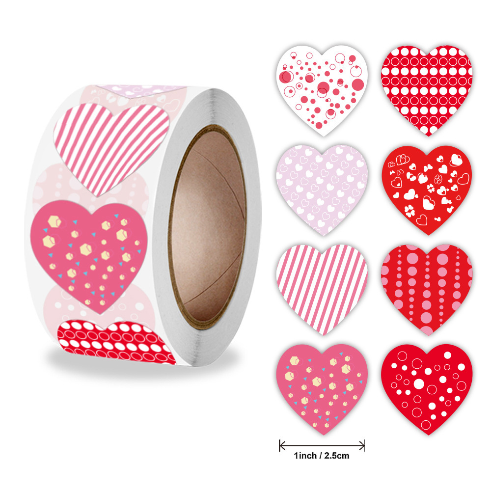 Love Valentine's Day Stickers For Gift Decoration - 3