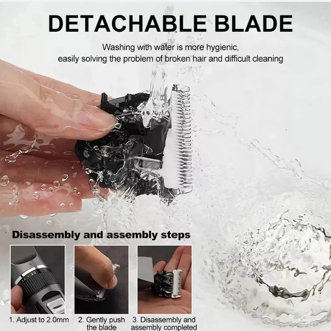 Cordless Hair Clippers For Men Mens Hair Trimmer Set Hair Clippers For Men