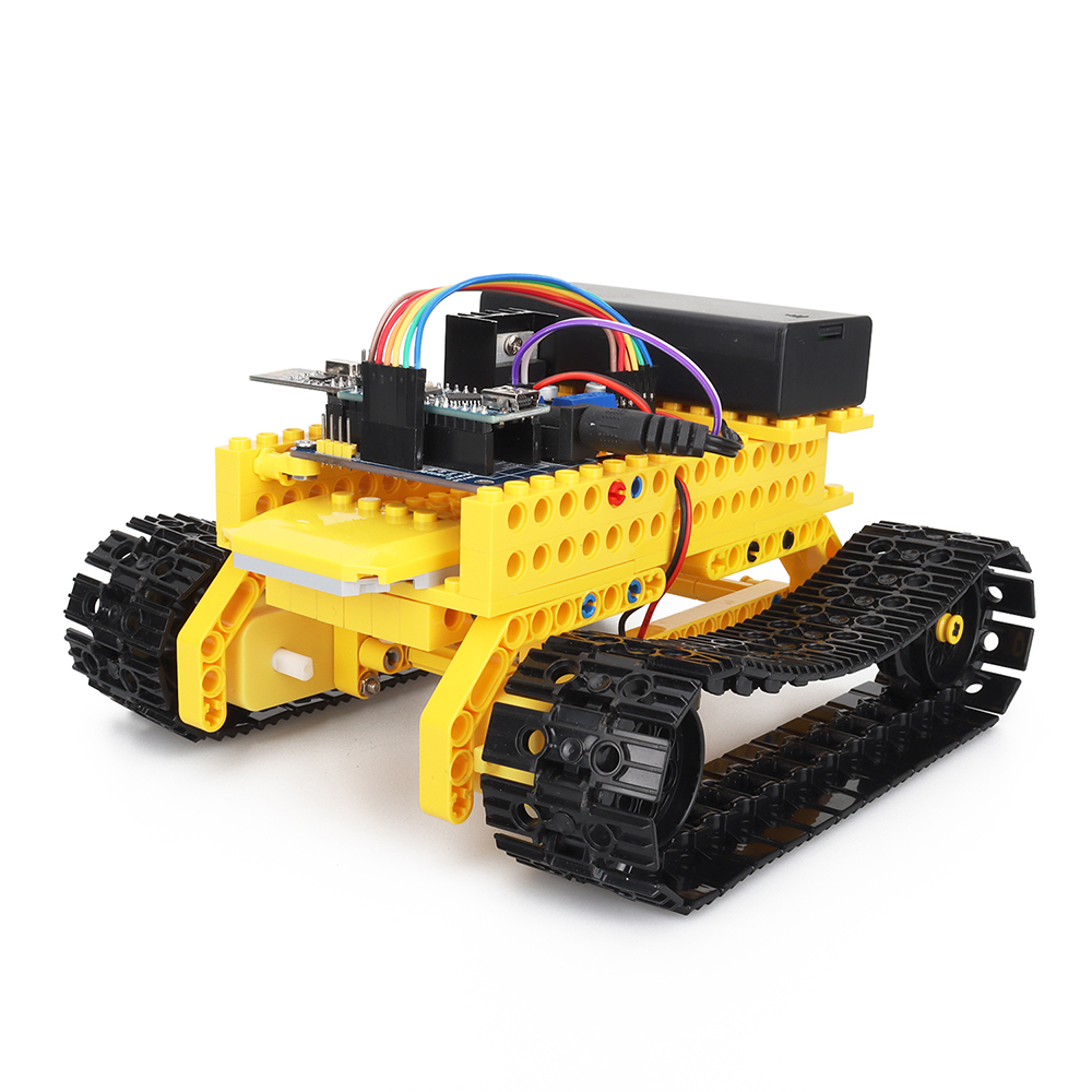 Tank Graphical Programming C DIY Smart Robot Car For CH340 Arduino Nano STEM... 3