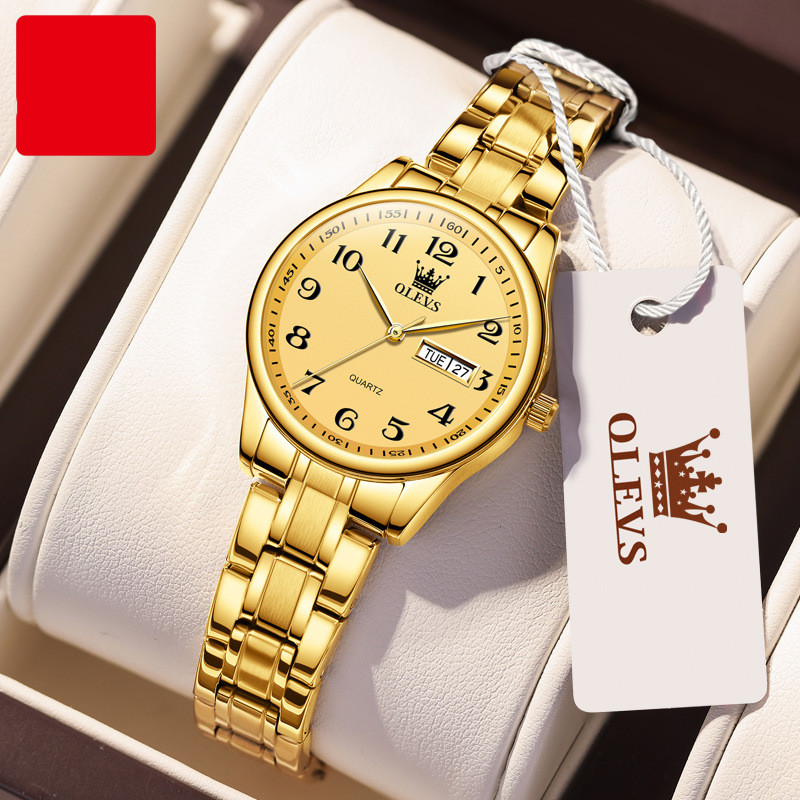 Aged Waterproof Steel Band Calendar Trend Men's Watch Men - Image 2