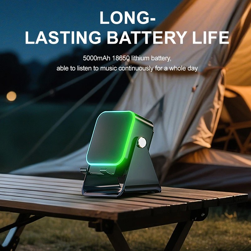 Wireless Induction Speaker 5-in-1 Bluetooth Speaker With Phone Stand For PAD UK 7