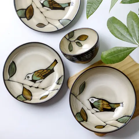 Japanese Ceramic Dishes Bowls Individuality