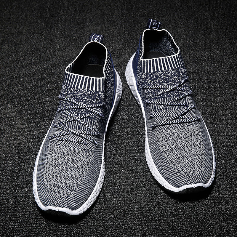 Title 3, Flying knit stretch socks shoes