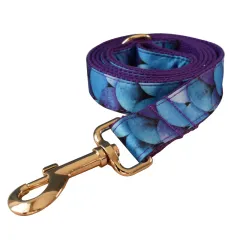 Purple Bottom Mermaid For Pet Collar Bowknot Dog Collar Metal Buckle - Leash - View 1