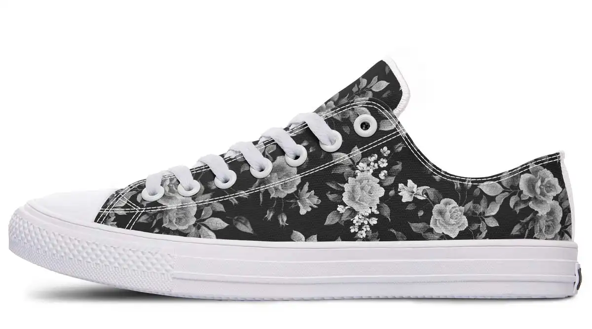 Fashion Print Couple Low-Top Canvas Shoes