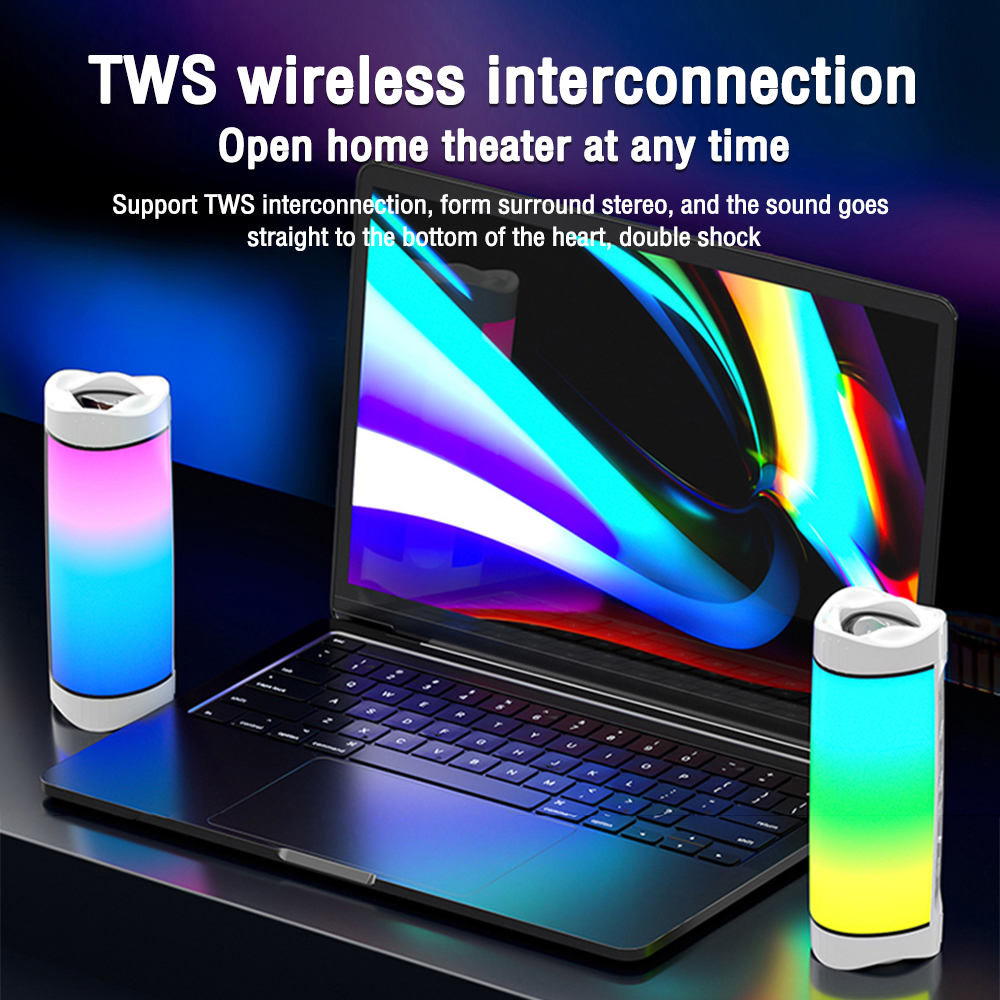 Intelligent 3D Surround Wireless Illuminated Bluetooth Speaker - Image 4