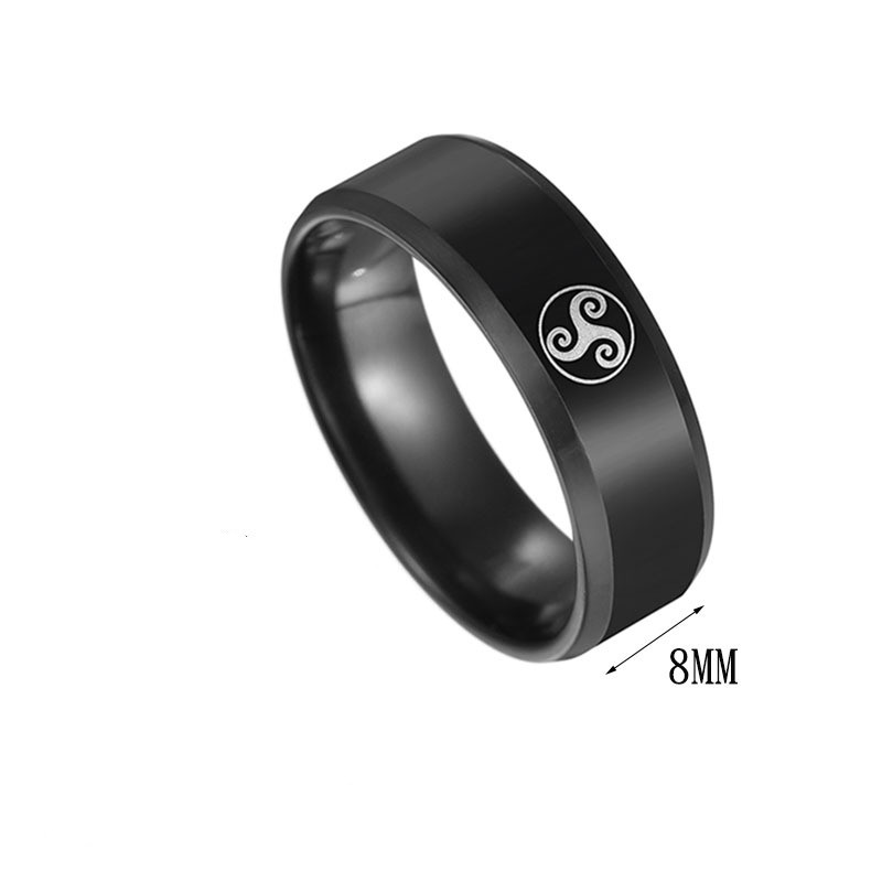 Film And Television Accessories Juvenile Wolf Totem Ring Stainless Steel Men's Ring