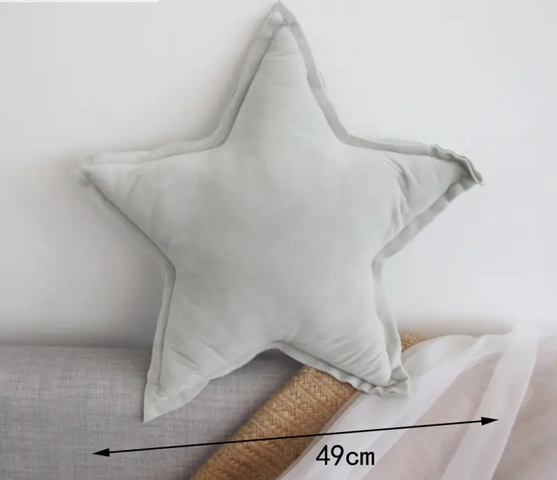 Sleep Pillow Star Pillow Plush Waist Pillow Ins Comfort Doll Car Mat Shooting Props