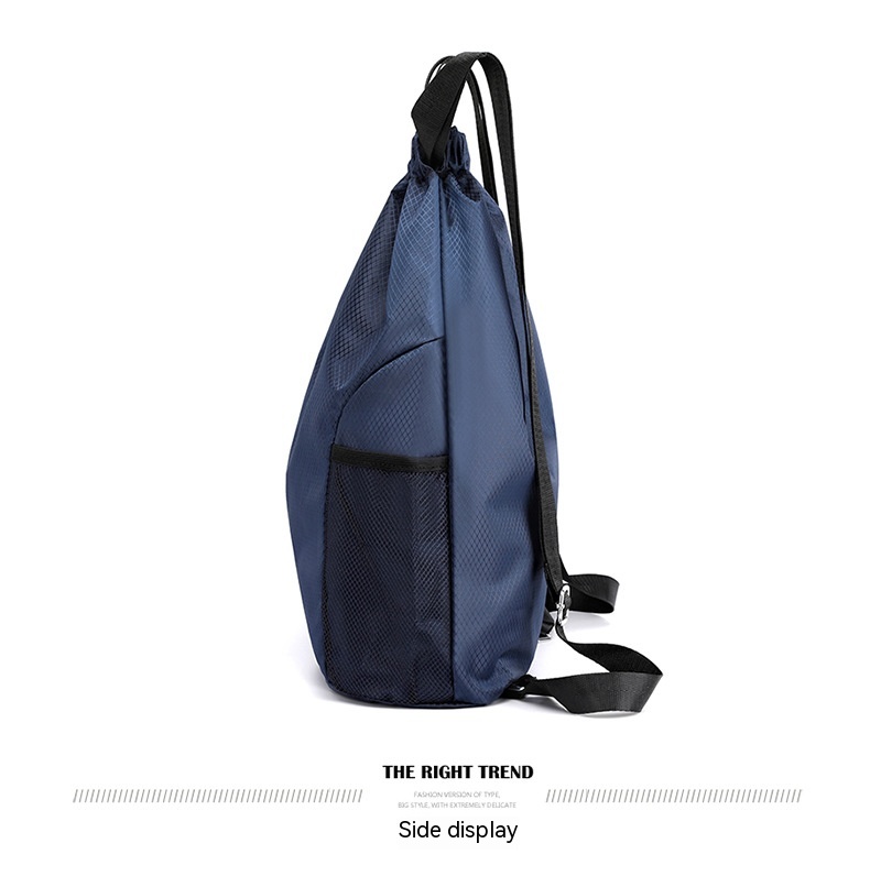 Title 1, Drawstring Sports Leisure Backpack Oxford Cloth...