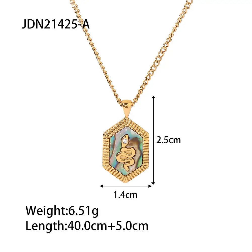 Women's Fashion Stainless Steel Pendant Necklace