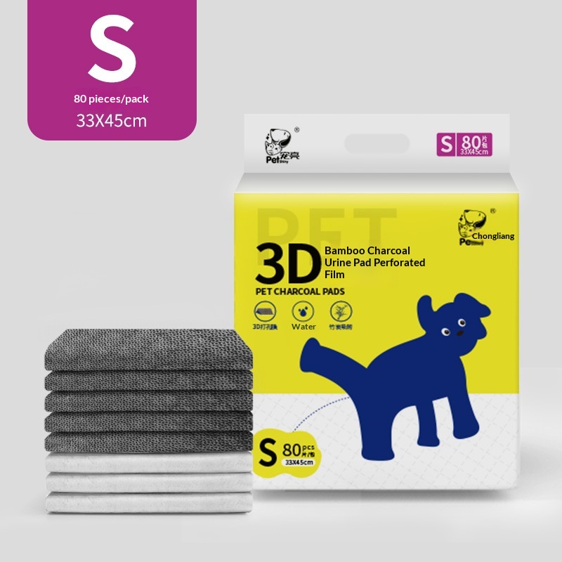 3D Perforated Bamboo Charcoal Absorbent Dog Pee Pads