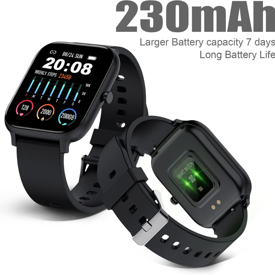 Smart Watch For Men & Women, 1.69 Touch Screen Fitness Tracker 4