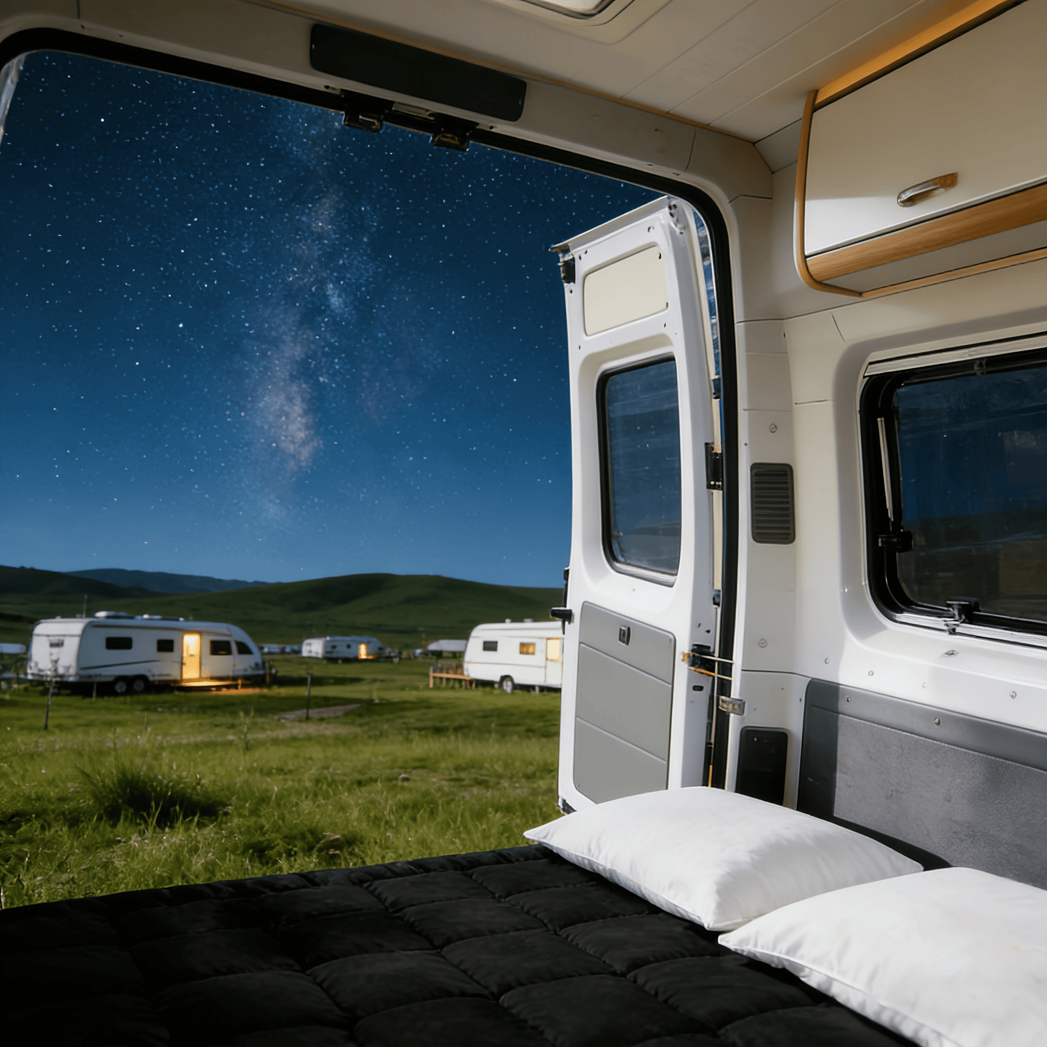 500GEM Roll-Up Portable Mattress For Car & RV Camping, Multi-Size Foldable Bed Pad, Soft & Comfortable For Bedroom & Travel