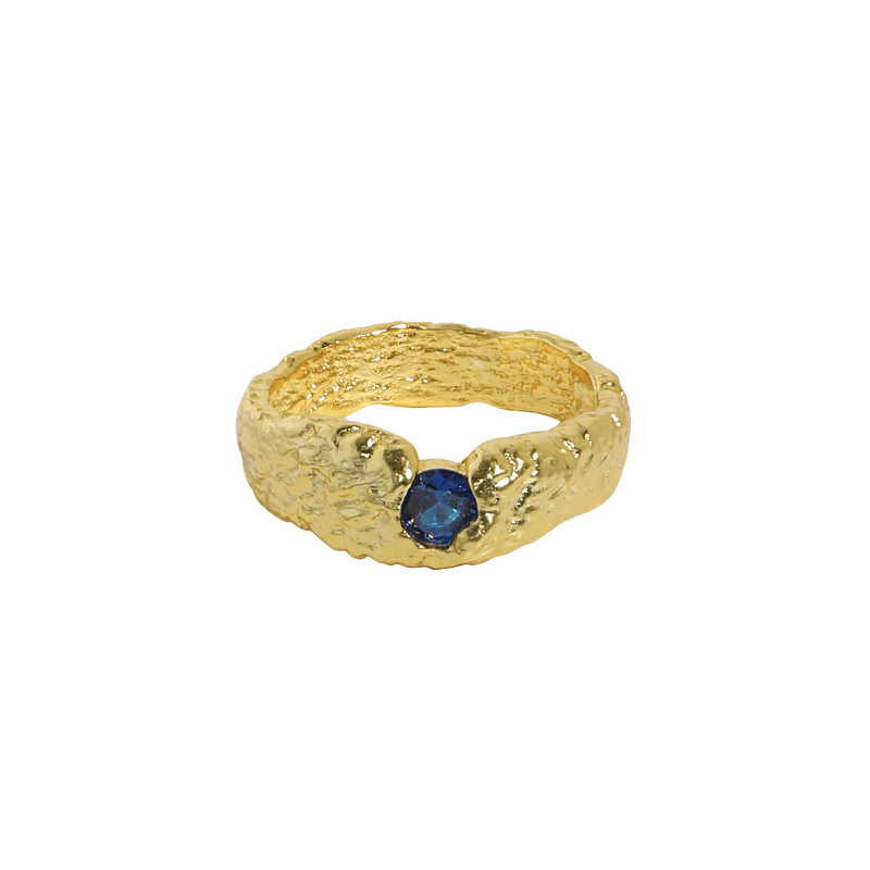 Title 4, Fashion Micro Set Zircon Texture Ring