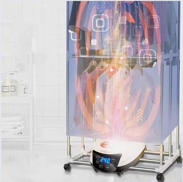 2300W Heated Clothes Horse Dryer Indoor Electric Washing Laundry Airer Only Dry
